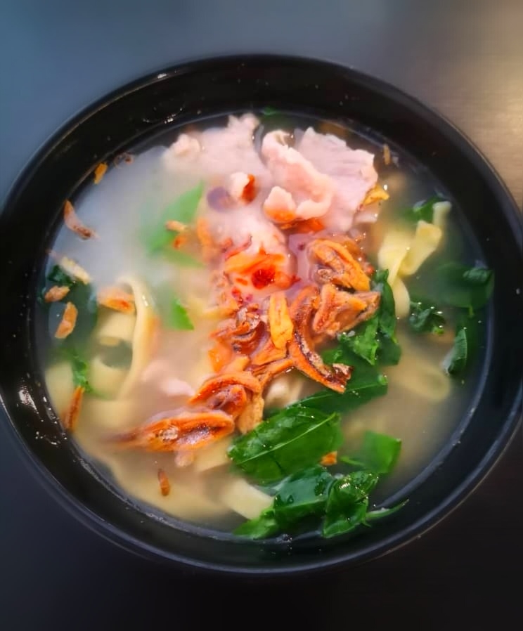 Sliced Pork Soup / Dry Pan Mee 肉片汤/干捞板面